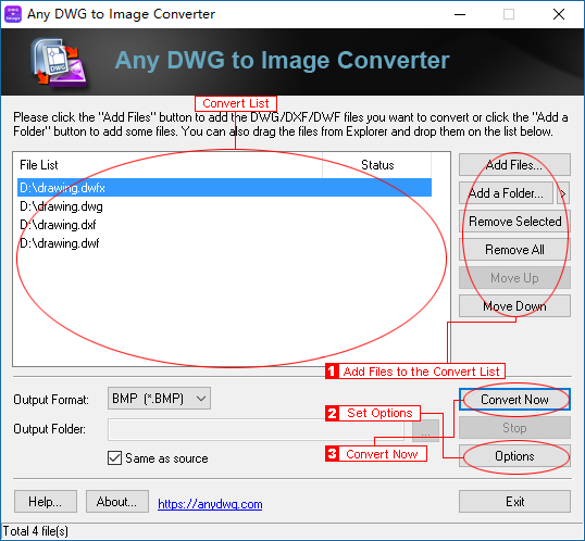 How to convert DWG to JPG