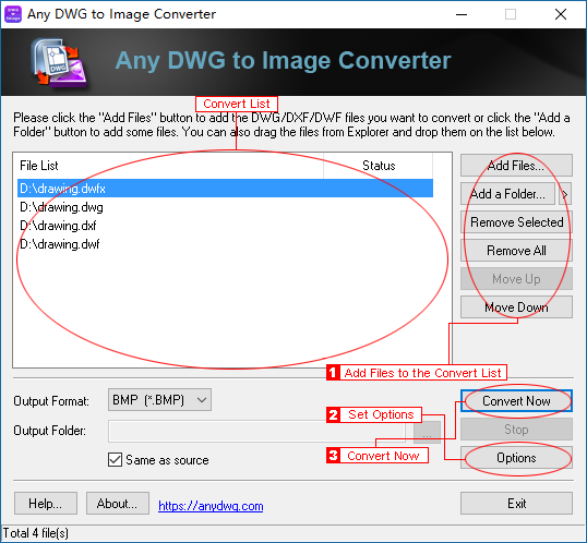 How To Use BMP To GIF Converter Software 