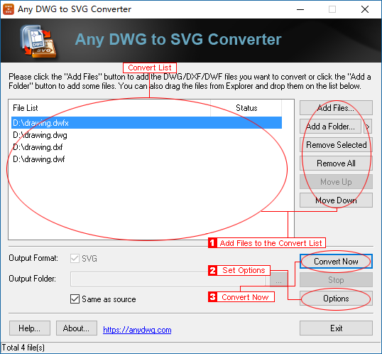 convert dwg to dxf free