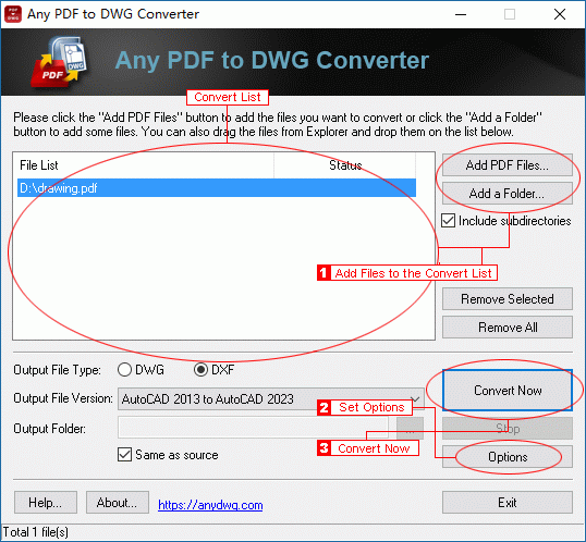 How to convert PDF to CAD/PDF to AutoCAD